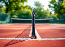 Jannik Sinner durante una partita di tennis