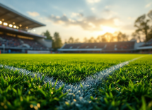 Giocatori dell'Alba Calcio festeggiano la vittoria della Coppa Italia