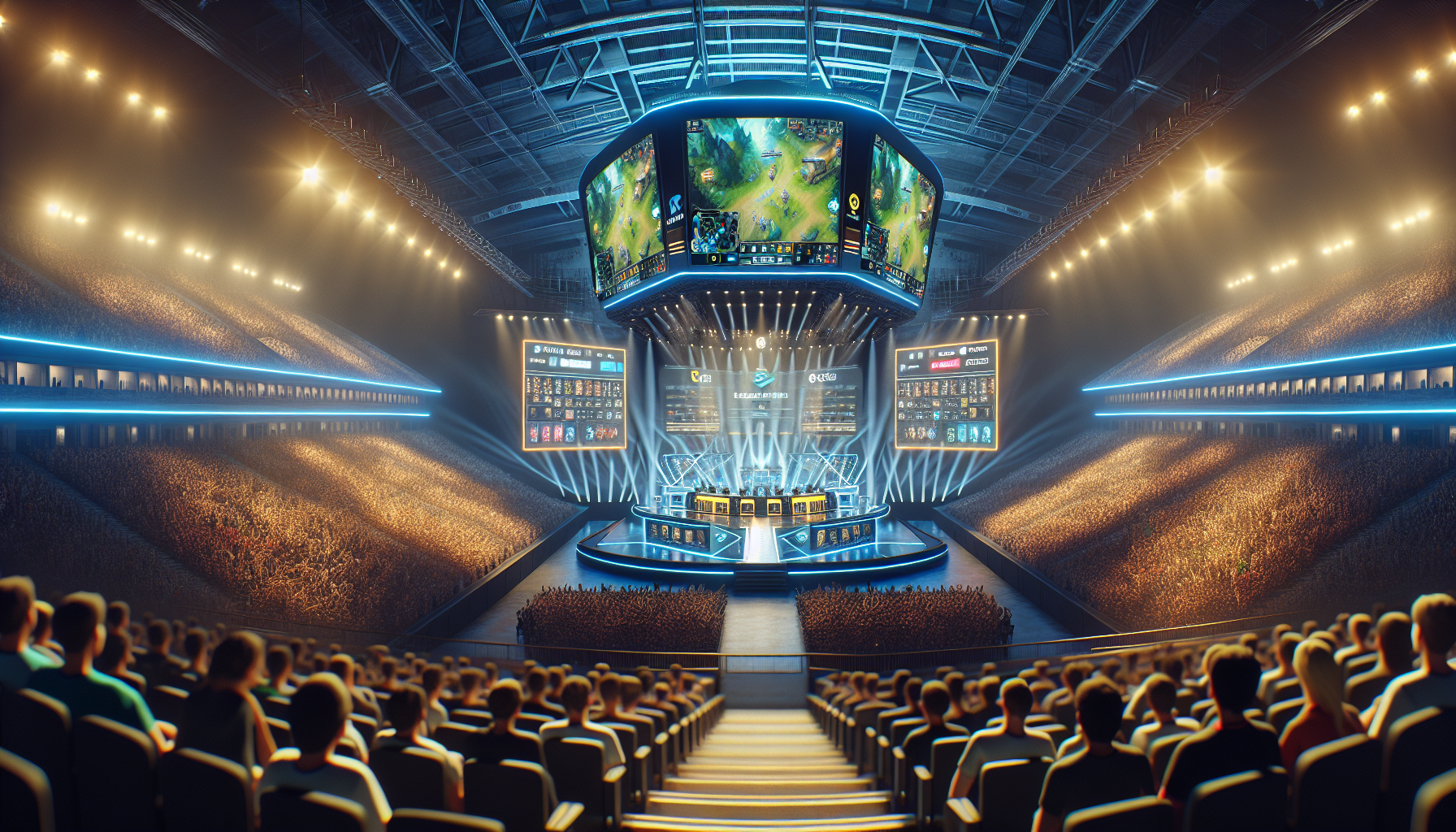 Giocatori di League of Legends in azione al Pacific 2025