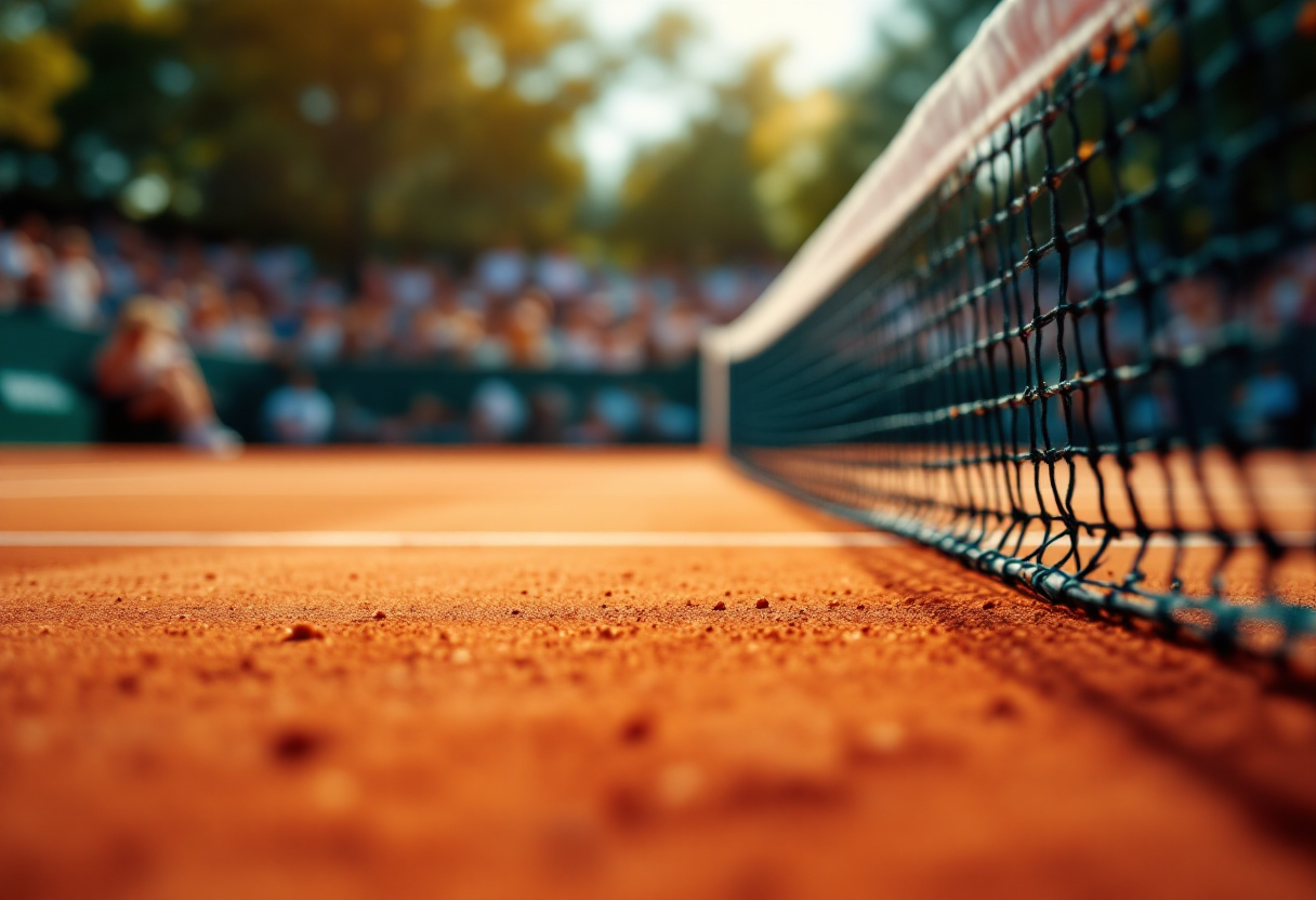 Lorenzo Musetti esulta dopo la vittoria agli Australian Open 2025