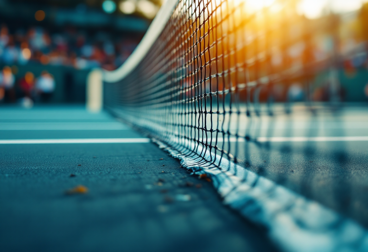 Lorenzo Musetti celebra la vittoria agli Australian Open