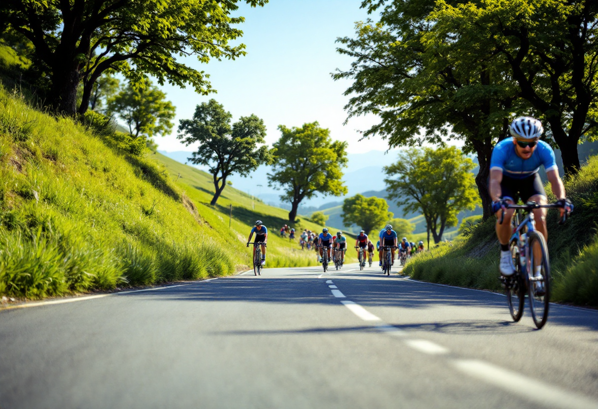 Noemi Rüegg festeggia la vittoria al Tour Down Under