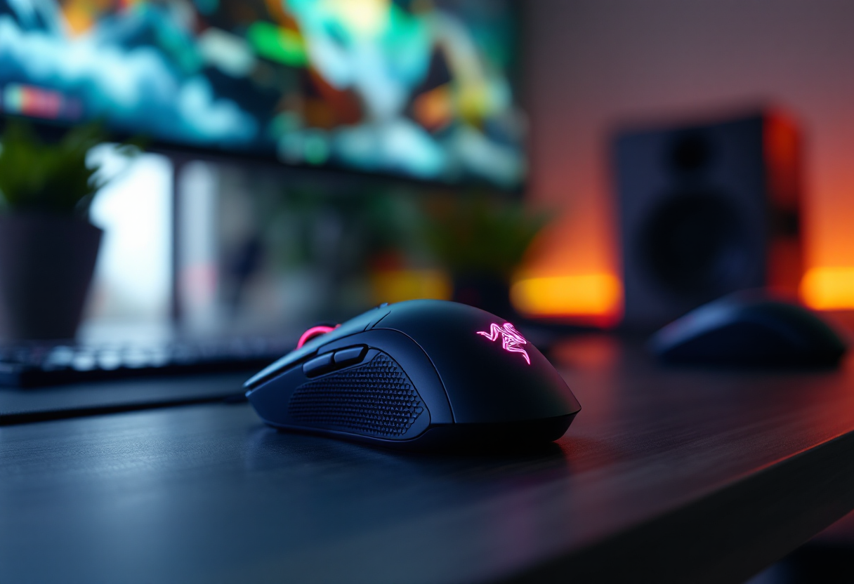 Razer DeathAdder V3, mouse da gaming ergonomico e performante