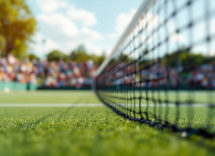 Giocatrici in azione durante il secondo turno del WTA 500 di Brisbane