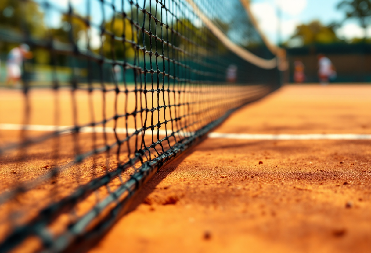 Giocatrici di tennis in azione ai tornei ITF