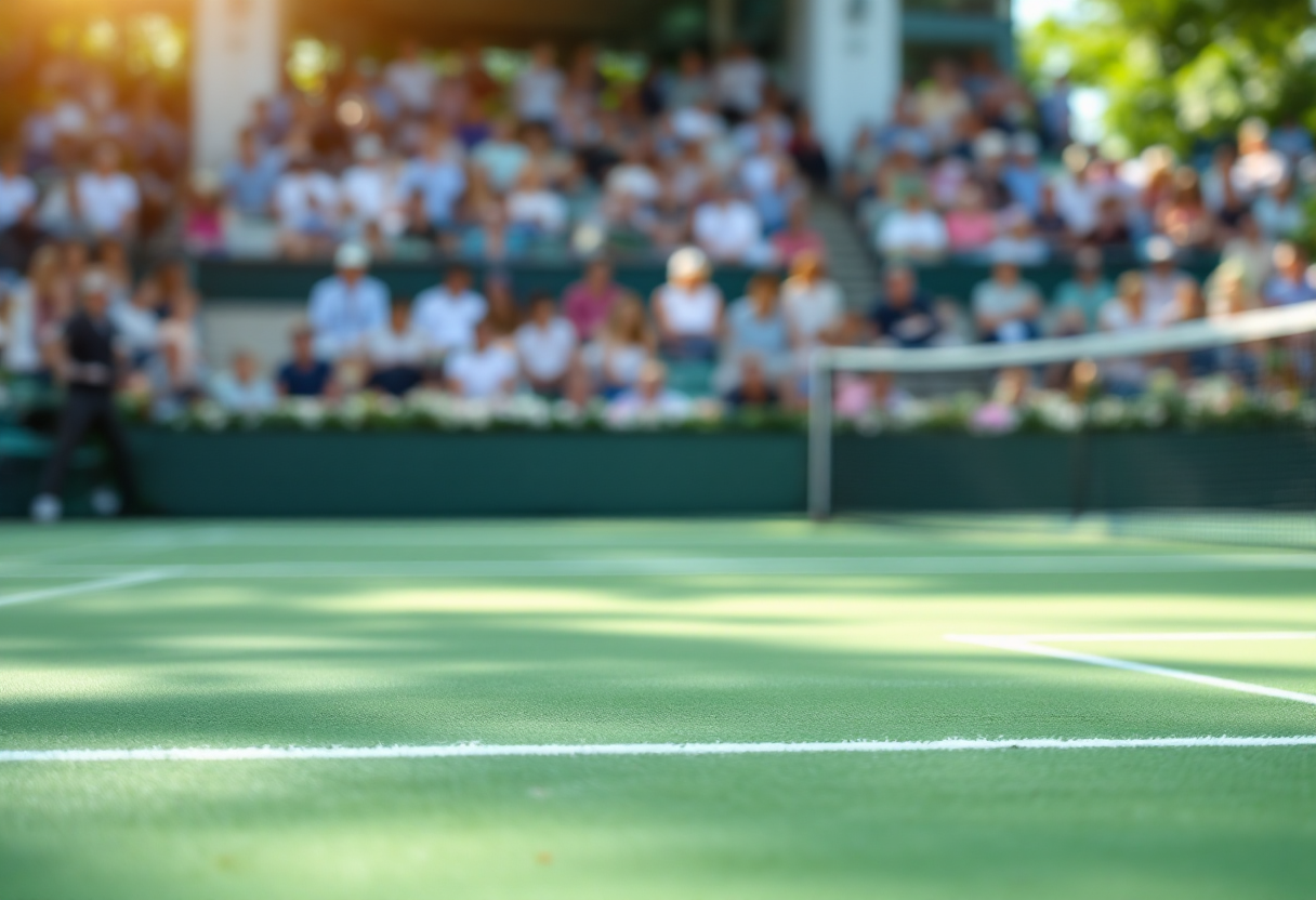 Giocatori in azione al Torneo ATP 250 di Montpellier