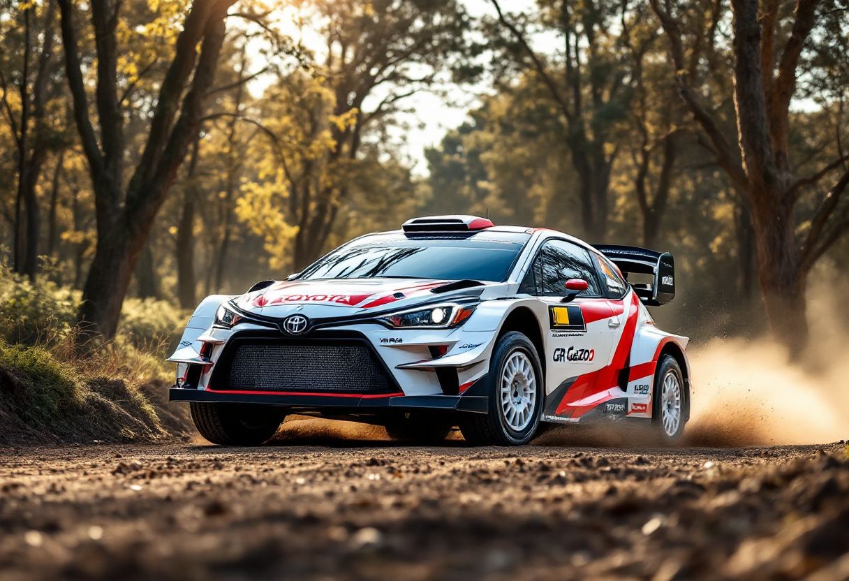 Toyota Gazoo Racing Italy in azione nel rally