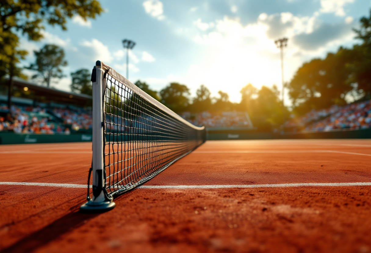 Alexander Zverev in azione agli Australian Open 2025