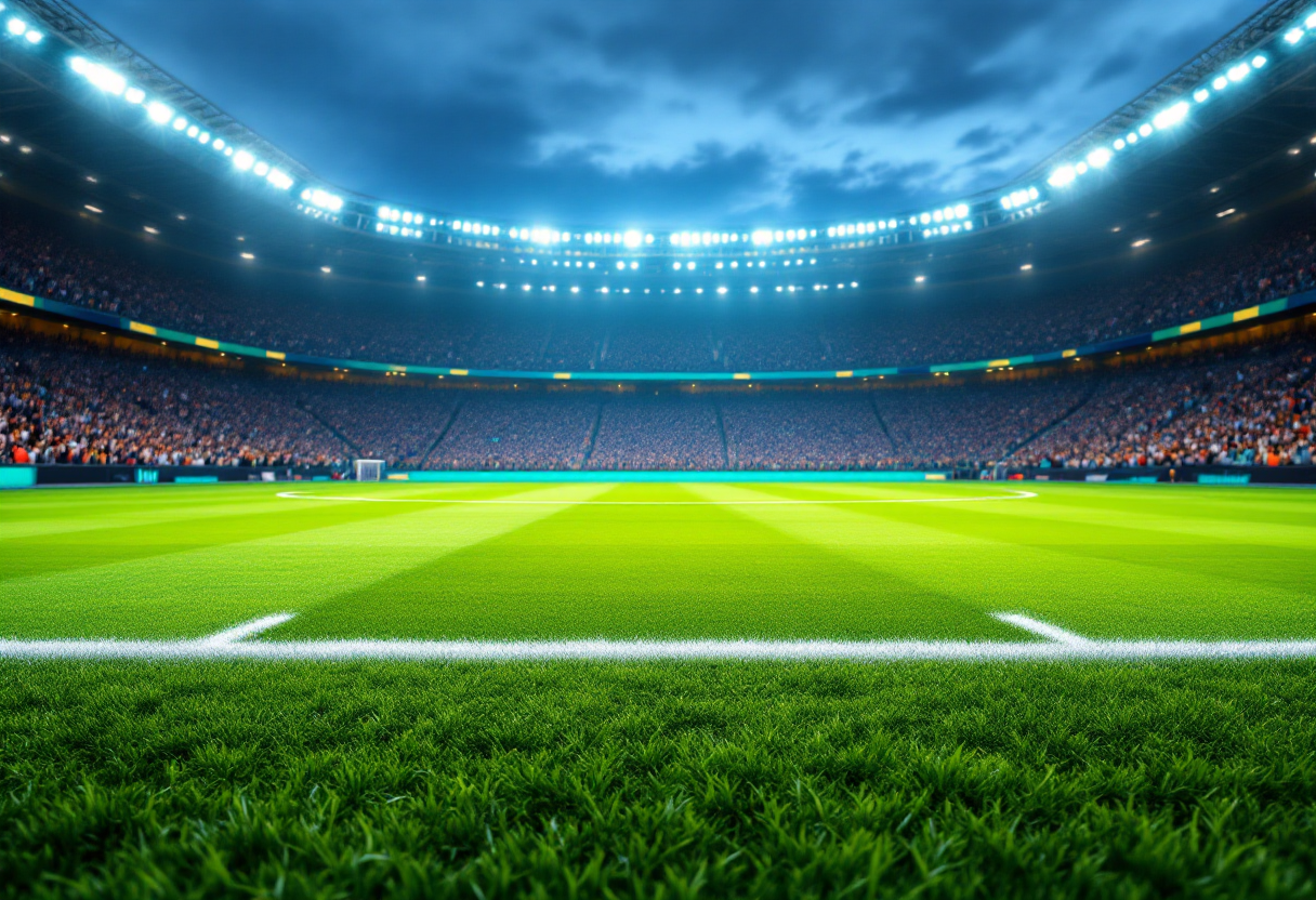 AZ e Galatasaray in campo durante i playoff di Europa League