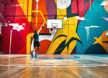 Capsule Erreà che unisce arte urbana e basket a Torino