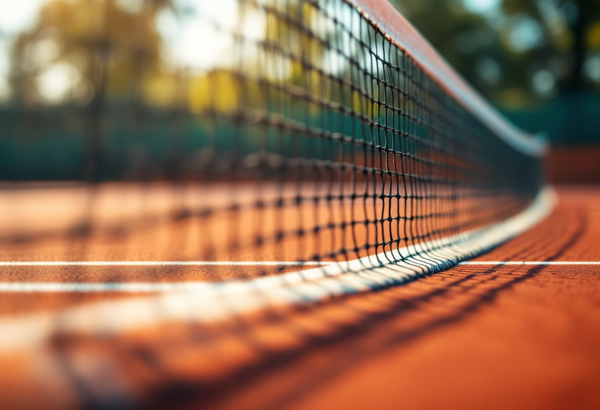 Simone Bolelli e Andrea Vavassori in campo a Dubai