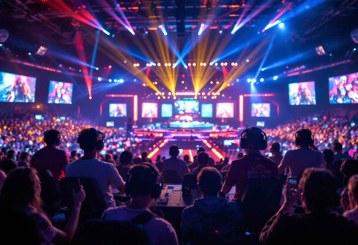 Calendario 2025 con eventi esports programmati