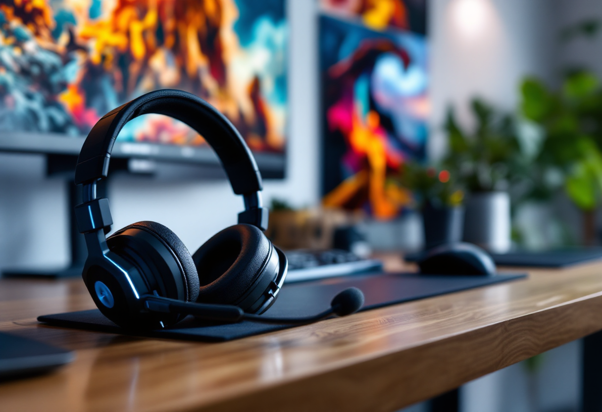 Cuffie Fnatic React per gaming con comfort e qualità