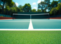 Daniil Medvedev durante una partita di tennis in crisi