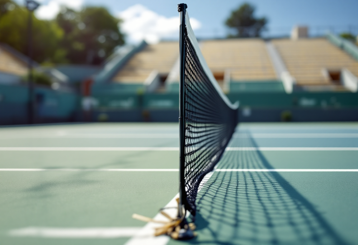 Denis Shapovalov celebra la vittoria all'ATP 500 di Dallas 2025