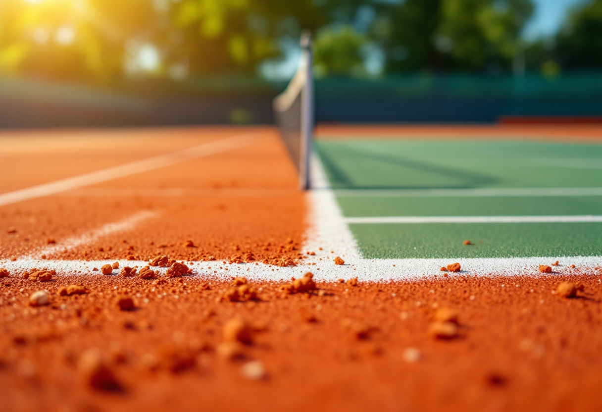 Felix Auger-Aliassime festeggia la vittoria a Montpellier