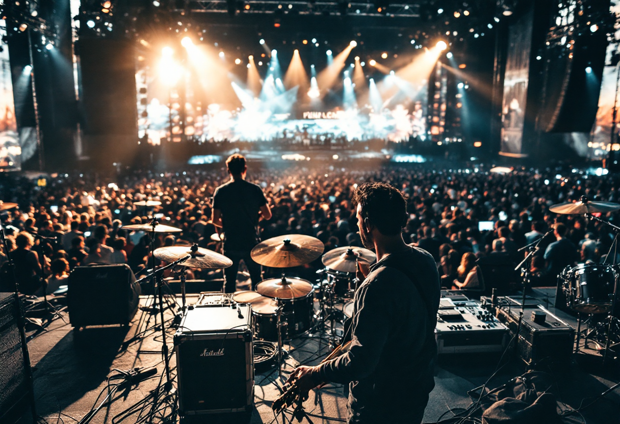 Artisti sul palco del Festival di Sanremo 2023