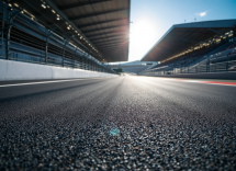 Hamilton e Leclerc durante i test Ferrari a Barcellona