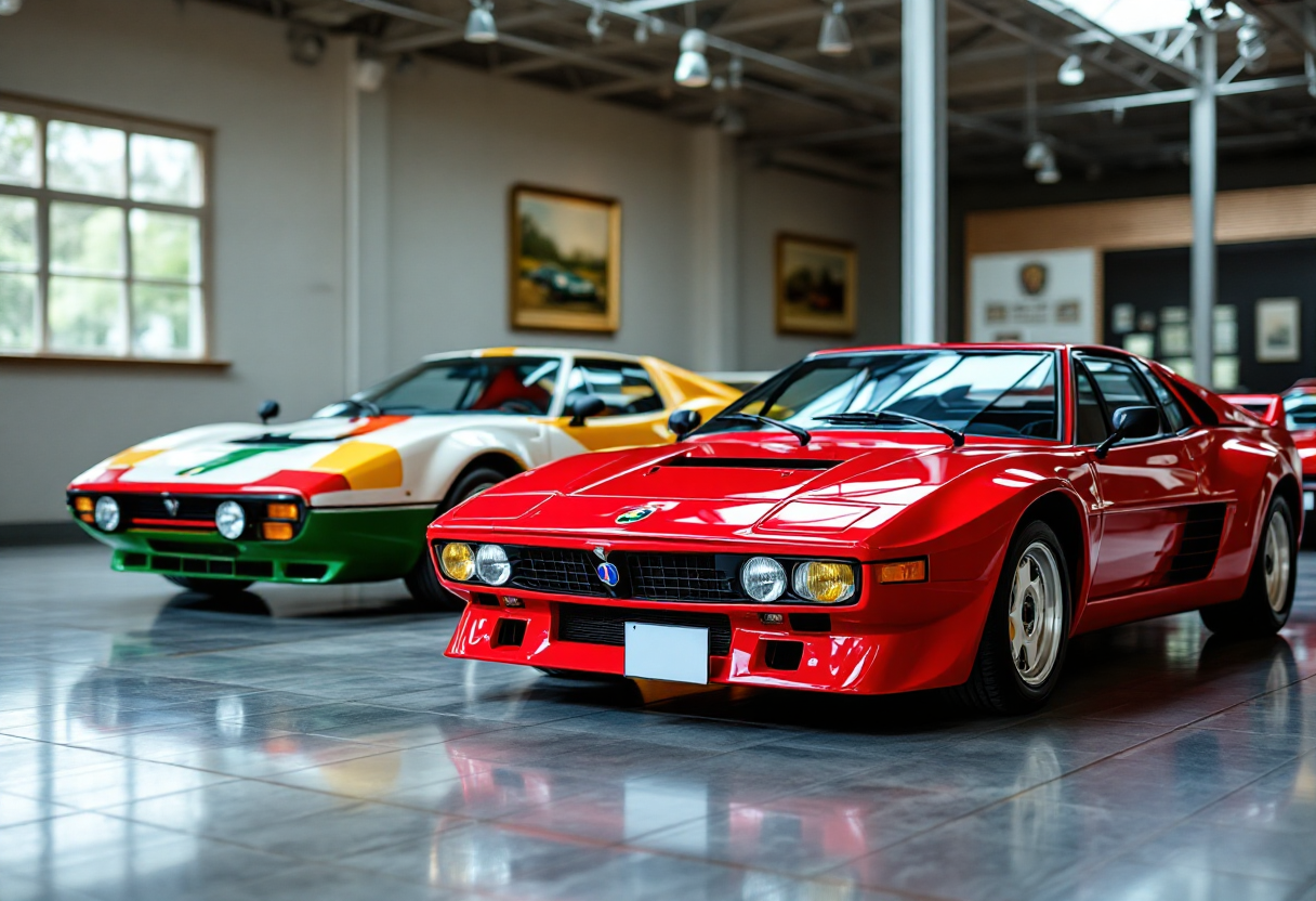 Lancia Stratos e Delta HF Integrale in mostra a Bruxelles