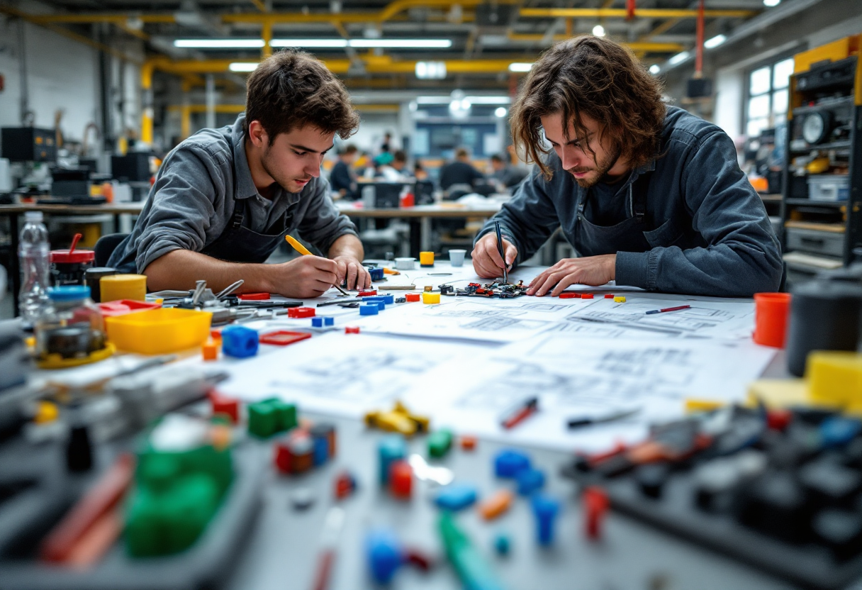 Studente progetta una mini auto da corsa Formula Uno