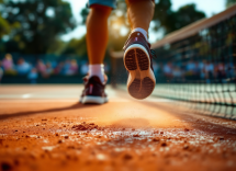 Giocatori in azione alla Napoli Tennis Cup 2025