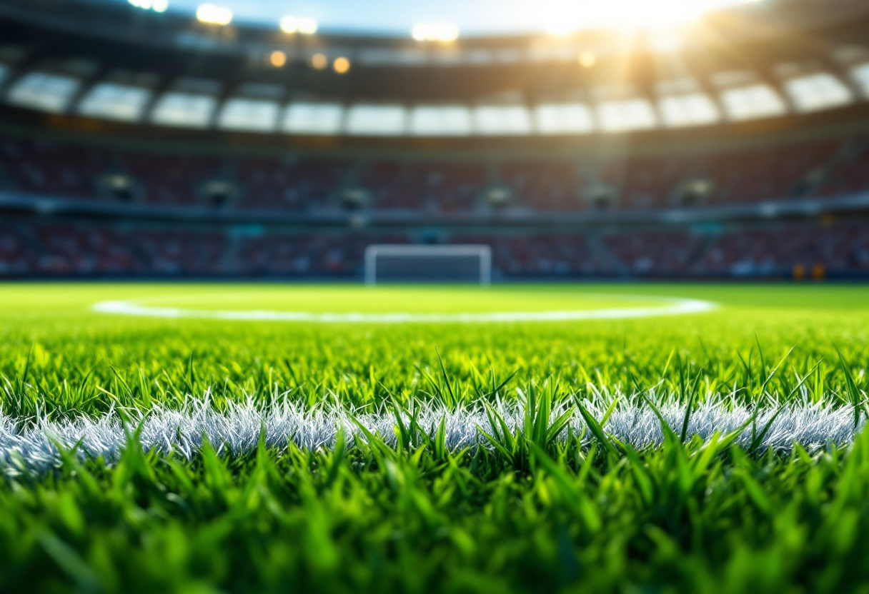 Parma e Roma in campo durante una partita di Serie A