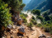 Immagine del Rally Italia Sardegna 2025 con auto da corsa