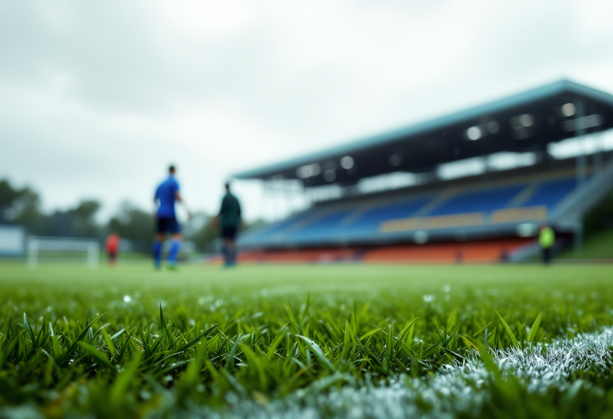 Partite di calcio dilettantistico rinviate per maltempo