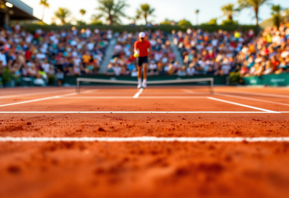 Giocatori italiani in azione all'ATP di Rotterdam