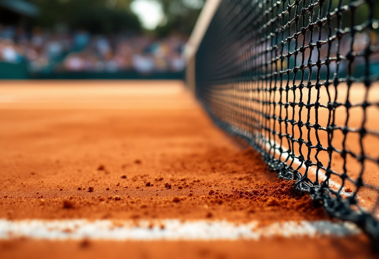 Giocatrici di tennis in azione al primo turno a Sharm El Sheikh