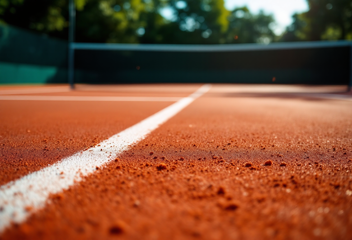 Tenniste in azione durante tornei di tennis importanti