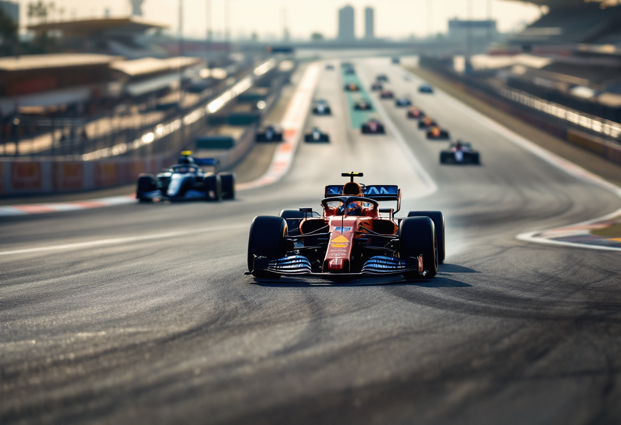 Piloti di Formula 1 durante i test in Bahrain 2023