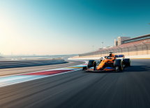 Piloti di Formula 1 in azione durante i test in Bahrain