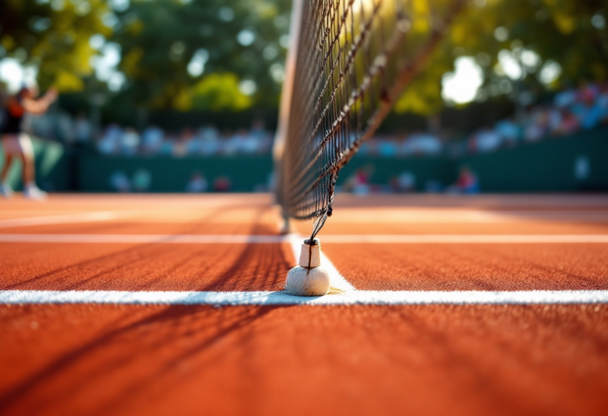 Giocatrici in azione durante i tornei ITF a Solarino