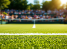 Alcaraz e Shapovalov in azione durante la partita a Indian Wells