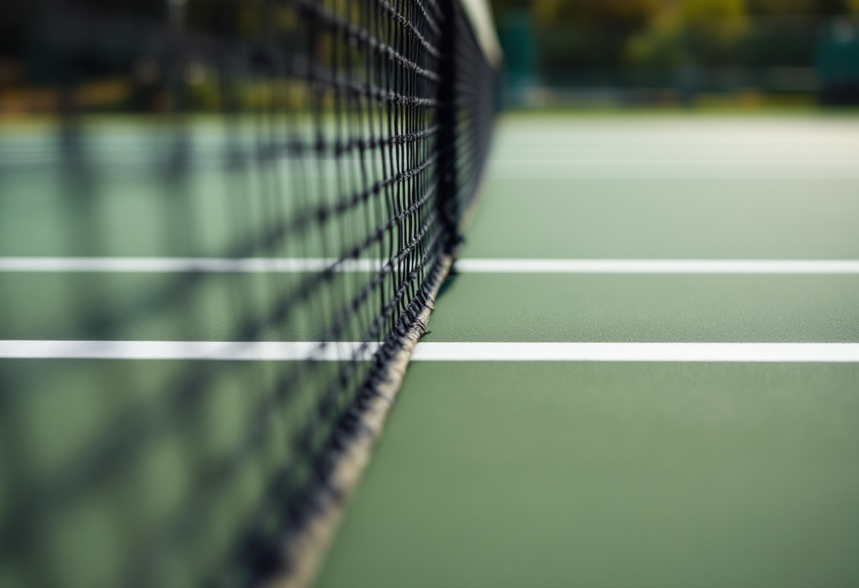 Ben Shelton e Francisco Cerundolo in azione a Indian Wells