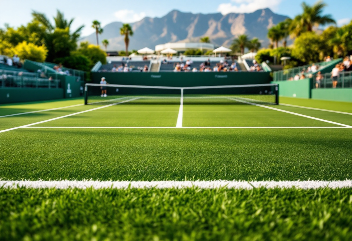 Carlos Alcaraz durante il torneo di Indian Wells 2023