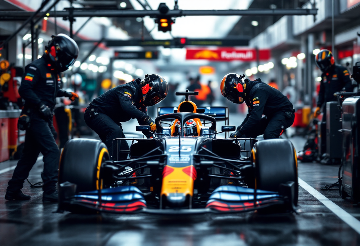 Carlos Sainz durante il passaggio dalla Ferrari alla Williams