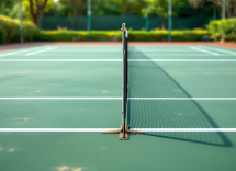 Daniil Medvedev in campo durante una partita di tennis