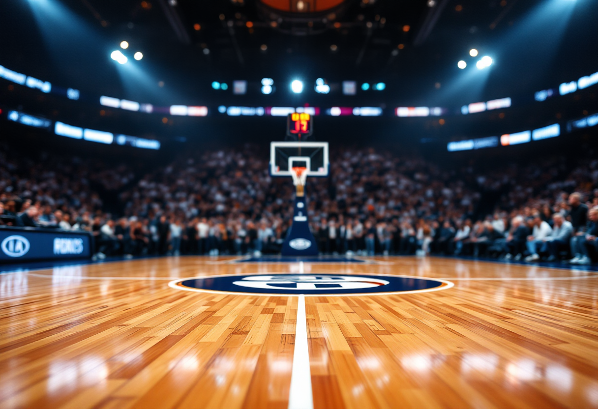 Ettore Messina celebra la vittoria con l'Olimpia Milano