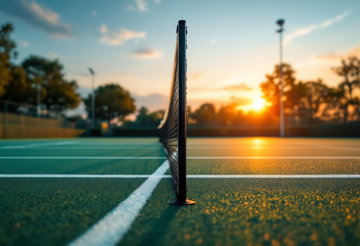 Gabriela Dabrowski in un momento di trionfo sportivo