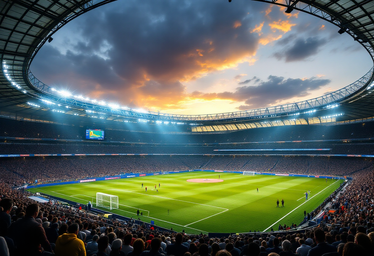 Inter in campo contro il Feyenoord negli ottavi di Champions