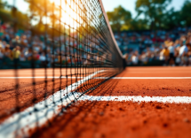 Daniil Medvedev in azione al Masters 1000 di Indian Wells