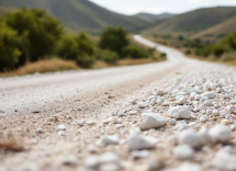 Ciclisti in azione durante le Strade Bianche 2025