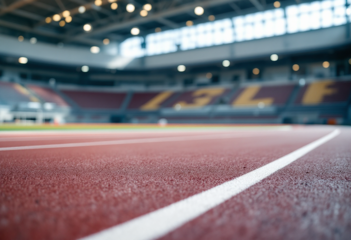 Atleti italiani in azione ai campionati europei indoor di atletica