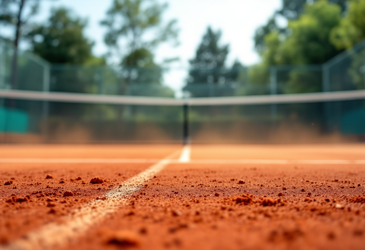 Gigante e Zeppieri in azione al torneo di Indian Wells