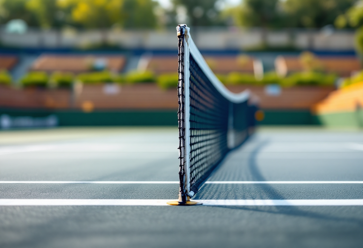 Giocatori italiani durante le qualificazioni di Indian Wells