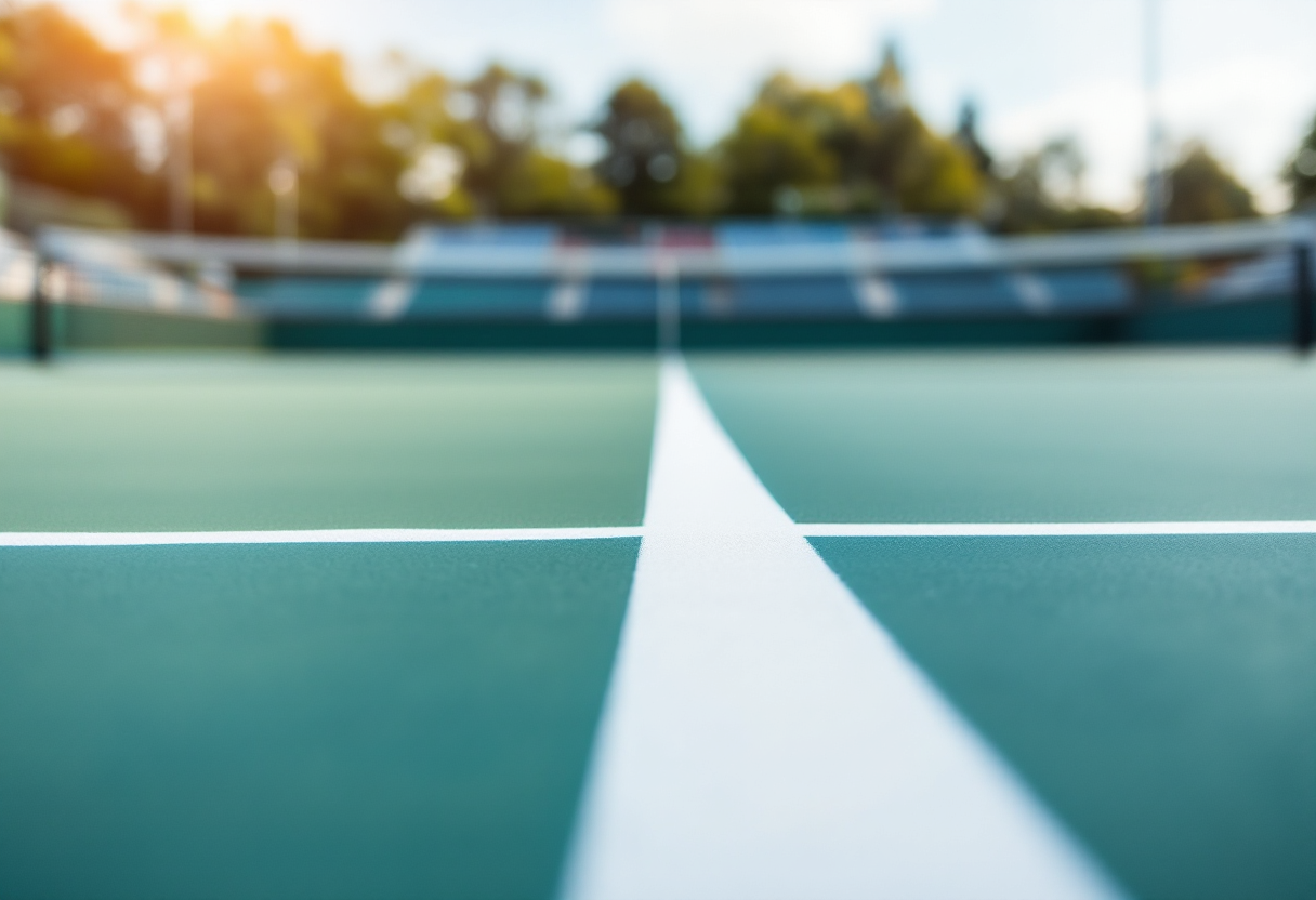 Partite di tennis in corso nei tornei internazionali di oggi