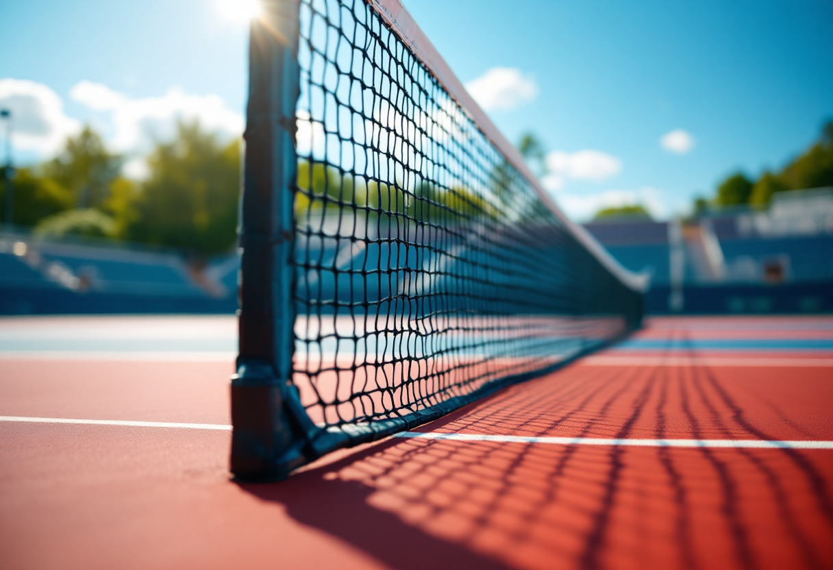 Giocatrici di tennis durante il torneo ITF di Maribor