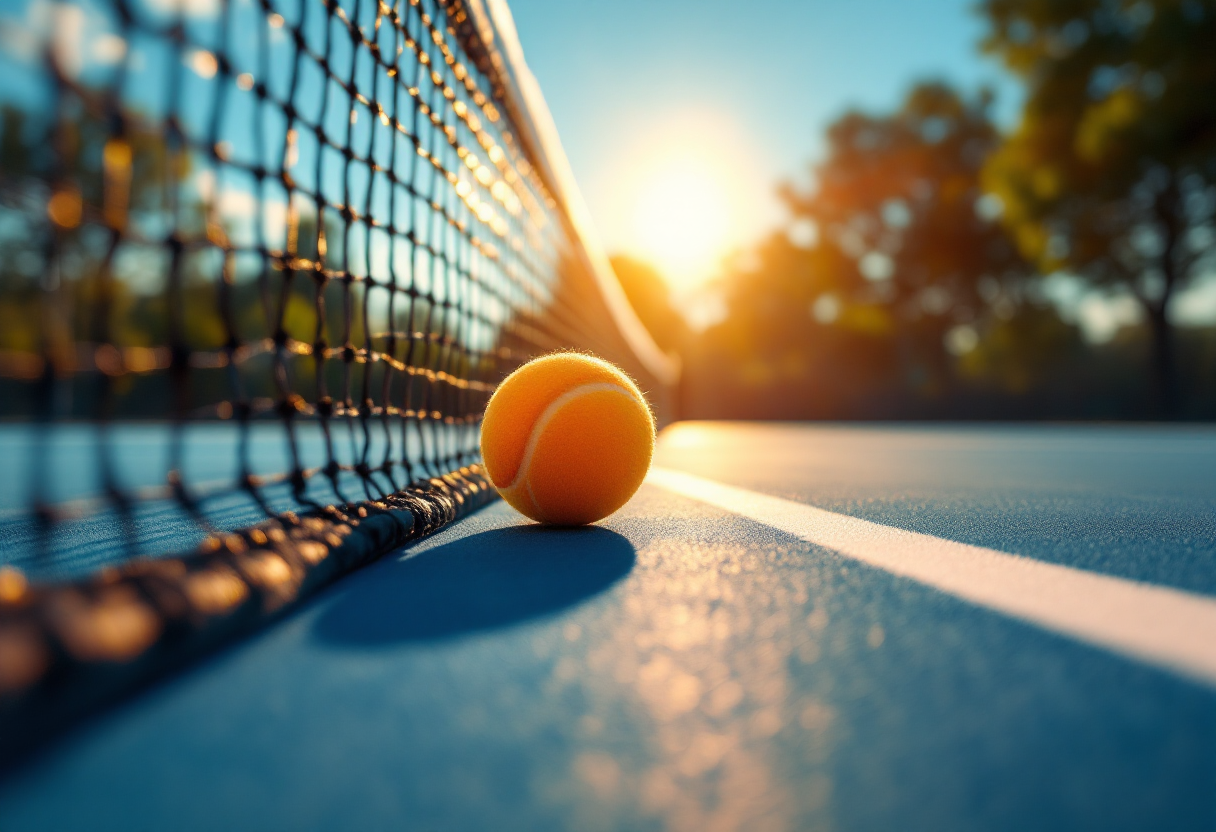 Tsitsipas e Badosa si allenano a pickleball per il Miami Open